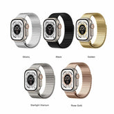 Cinturino magnetico in acciaio inox a catena milanese